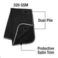 thumbnail image 4 of Detailer's Preference® All-Purpose Microfiber Towels 16"x24" 320GSM 12-Pack Black, 4 of 5