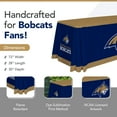 thumbnail image 2 of Montana State Bobcats 6' College Sports Printed Table Throw - NCAA Licensed - Polyester Draped - School Tablecloth (Blue, Gold, White), 2 of 5