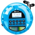thumbnail image 1 of Reproductor de CD KLIM Nomad Azul Transparente Bluetooth AUX Radio FM, 1 of 7