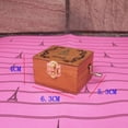 thumbnail image 3 of Caja de música de madera exquisita vintage, regalo de cumpleaños creativo para estudiantes, regalo artesanal, 3 of 5