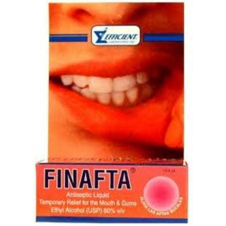 Finafta Liquid for Cold Sores  0.5 oz (Pack of 4)