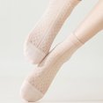thumbnail image 4 of Voska Women's Seamless Mesh Ankle Socks Thin Breathable Moisture Wicking Odor Control Casual Daily Socks Pink One Size, 4 of 5