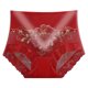 thumbnail image 1 of Gibobby Ropa Interior Elástica para Mujer Ropa interior encaje para mujer Bragas talla grande Sexy Sheer Hipster Panty para damas （Rojo， M), 1 of 5