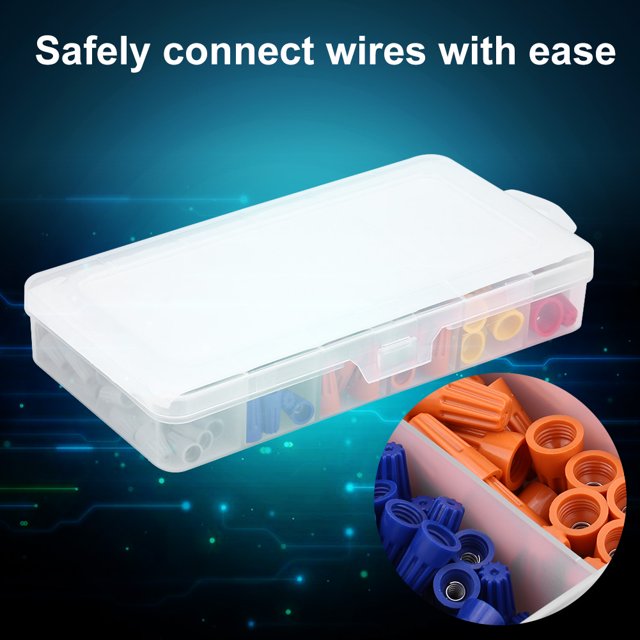 Connecteurs Filaires, Multicolor 158pcs Twist sur Borne Filaire pour Câbles Électriques