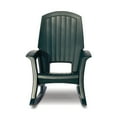 thumbnail image 2 of Semco Rockaway Heavy-Duty All-Weather Outdoor Rocking Chair, Green (2 Pack), 2 of 9