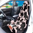 thumbnail image 3 of POLERO Cow Design Car Seat Towel Cover, Terry Cloth Car Seat Protector Waterproof, for Cars Trucks and Auto Interior, 3 of 7