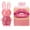 C, variant on Cute Rabbit Matte Liquid Lipstick, Velvet Matte Liquid Lipstick, Velvet Lip Glaze Bunny Lip Gloss Lip Stain, Waterproof Long Lasting Non-Stick Cup Lip Clay for Kids Girls