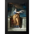 thumbnail image 2 of Meynier, Charles 11x14 Black Modern Framed Museum Art Print Titled - Polyhymnia, Muse of Eloquence, 2 of 5
