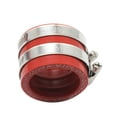 thumbnail image 1 of Motorcycle Carburetor Red Rubber Adapter Intake Manifold Fit for 32/34mm Carb, 1 of 4