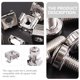 thumbnail image 1 of NUOLUX 1 De Tornillos Para Montaje En Gabinete Con Tuercas De Jaula Plata, 1 of 8