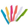 thumbnail image 1 of Cuchillo de plástico para fiestas, cortadores de pasteles, herramientas para cortar postres, cuchillos de chef, pan para niños, 6 piezas, 1 of 6