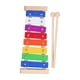 thumbnail image 2 of Xilófono colorido de 8 tonos para niños - Glockenspiel profesional de madera con 2 mazos, 2 of 10