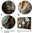 thumbnail image 3 of Designart "Gold Feather Extravaganza III" Glam Feather Wall Art Living Room, 3 of 5