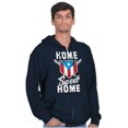 thumbnail image 5 of Puerto Rico Baseball State Flag Pride Zip Up Hoodie Men's Women's Brisco Brands S, 5 of 5
