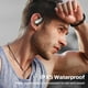 thumbnail image 5 of Monster Auriculares de Oído Abierto, Auriculares Rotbluetooth Inalámbrico, Con Cordón, Bluetooth Actualizado 5.4, Control Táctil, 24 Horas de Duración de la Batería, IPX5 Resistente al Agua, 5 of 7