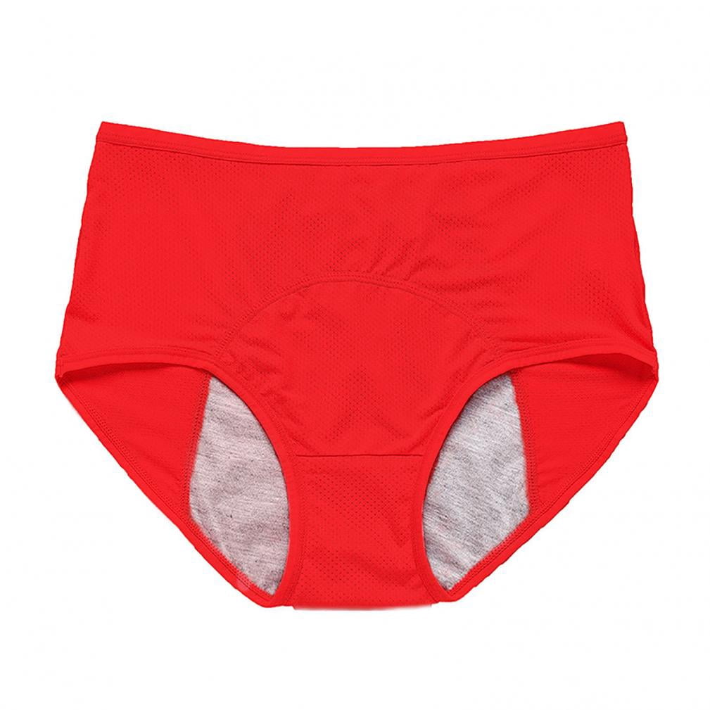 Culotte Anti-Fuites Taille Haute Pour Femme - Grande Taille - Lavable Et Réutilisable - Confortable Et Discrète