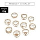 thumbnail image 3 of 10 Joyas Temperamento Set Pieza Gota Moda Anillo Proteína Mujeres Anillos, 3 of 8
