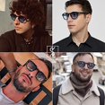 thumbnail image 2 of lunettes De Soleil Ovale Rtro Pour Hommes Femmes Pirate Capitaine Johnny Depp Style Lentille, 2 of 5