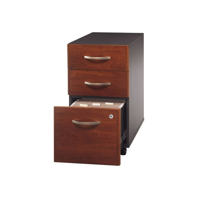 BBF Series C - Pedestal - mobile - 3 drawers - hansen cherry