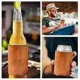 thumbnail image 4 of Lilixerw Leather Can Cooler Cover Beverage Coolers for Cans Bottle Cover,Suitable for Gifts Party Favor, 4 of 6