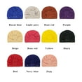 thumbnail image 4 of Women African Turban Flower Knot Headwrap Pre Tied Bonnet Beanie Cap Headwrap Hair Loss Wrap Headband Tie, 4 of 5