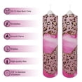thumbnail image 5 of XINAOBAOLUO 2-Pack Unscented Pillar Candles with 10-15 h Burn Time, 5 of 6
