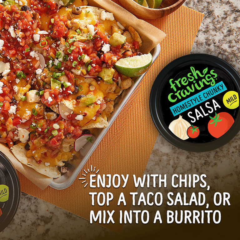 Fresh Cravings Homestyle Chunky Mild Salsa, 16 oz. Ready to Eat