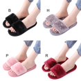thumbnail image 4 of Women‘s Light Soft Plush Sandal Slippers Home Indoor Anti-slip Open Toe Flat Flip Flops, 4 of 4