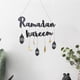 thumbnail image 4 of Bewildely Decoración de letras Ramadan Kareem, adornos colgantes de madera, decoración EID Mubarak para el hogar, sala de estar, fiesta musulmana Almacenamiento y organización del hogar Bewildely HA023113-00, 4 of 6