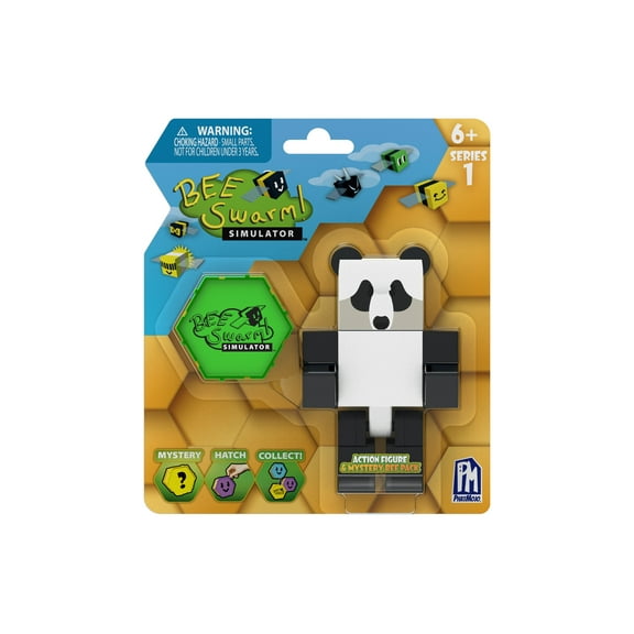 Bee Swarm Simulator Panda Bear Action Figure