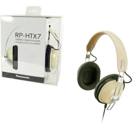 Panasonic Over-Ear Headphones Cream, RP-HTX7-C
