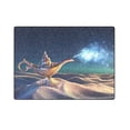 thumbnail image 3 of CADecor Lamp of Wishes in the Desert Throw Blanket Bed Sofa Blanket 58x80 inches, 3 of 3