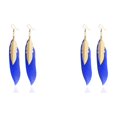 thumbnail image 1 of yingyy Dangle Earrings with Gold Color Small Earrings for Women blue 2Set, 1 of 6
