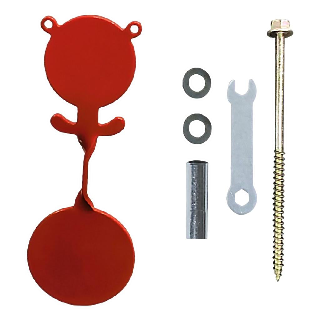 Resetting Target Trainer Stainless Steel Durable Rotary Shooting Target