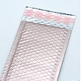 thumbnail image 4 of ProLine® Matte Metallic Rose Gold Poly Bubble Mailers Envelopes 4" x 8" (50 Mailers), 4 of 5