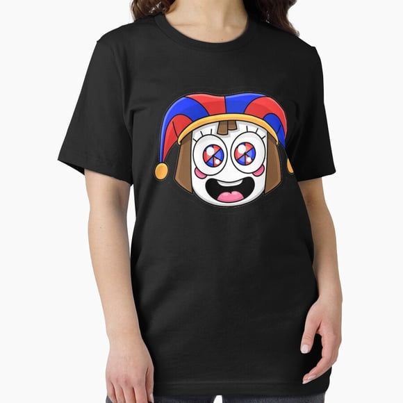 Pomni Digital Circus Jester Character Essential Graphic Design Unisex T-Shirt U00574, up to size 5XL