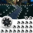 thumbnail image 2 of asddcavvf Selling Recommendation Outdoor Solar LED Stainless Steel Underground Lights Patio Lights Optimal Road Garden Ground Lamp Shades for Floor Lamps Rice Lights Battery Operated Reading Lamp for, 2 of 8
