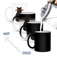 thumbnail image 4 of 3dRose, Halloween Black Cat With Orange Artwork, 11oz Magic Transforming Mug, 4 of 8