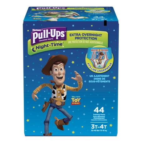 Pull-Ups Boys' Night-Time Potty Training Pants (Choose Size and (Best Toys To Help Baby Pull Up)