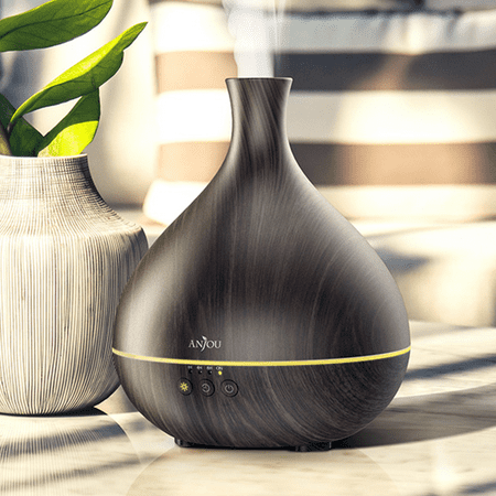 Anjou 500ml Oil Diffuser with Unique Patented Technology, All Day Scent with Just Single Fill of Essential