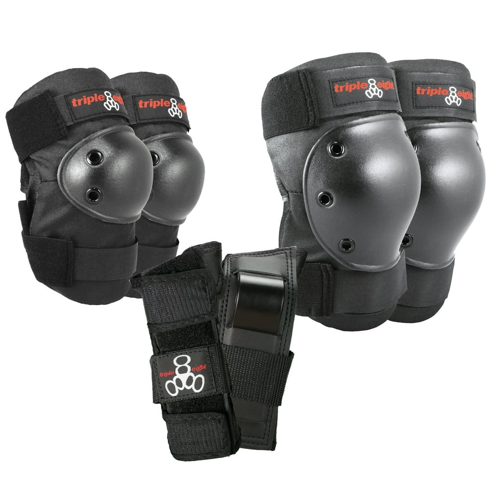Triple Eight Saver Series Pad Set with Kneesavers, Elbowsavers and