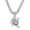 Silver, variant on Fyp Iced Out Pendant Necklace Hiphop Chains For Men,Teens Jewelry Cuban Link Chain Miami Chains Young Blood,19.7'