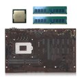 thumbnail image 1 of Sidaley Placa base de computadora de velocidad rápida DDR4 LGA1151 placa de minería 4 pines 24 pines puerto de alimentación piezas de actualización Kits de mantenimiento de impresoras No.04, 1 of 6