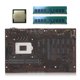 thumbnail image 1 of Seitruly Placa base de computadora de velocidad rápida DDR4 LGA1151 placa de minería 4 pines 24 pines puerto de alimentación piezas de actualización Kits de mantenimiento de impresoras No.04, 1 of 8