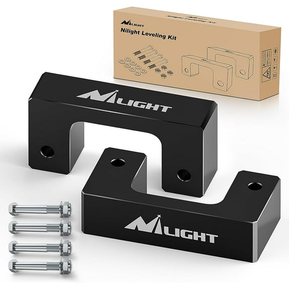 Nilight 2.5" Leveling Kit for Chevy Avalanche Silverado Suburban 1500 Tahoe Sierra Yukon XL1500 2007 2008 2009 2010 2011 2012 2013 2014 2015 2016 2017 2018 2019 2020 2021 2022 2023