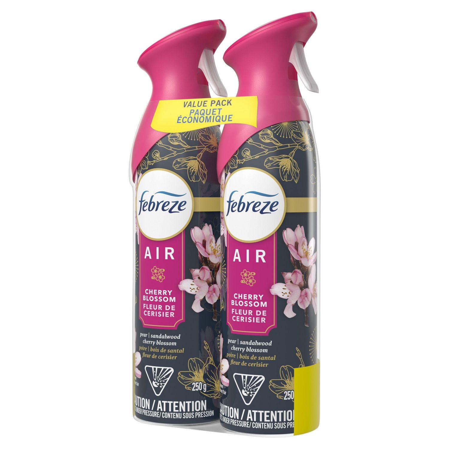 Febreze Air Freshener Spray, Odor-Fighting Room Spray, Cherry Blossom Scent, 500G