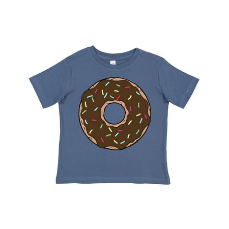 

Inktastic Chocolate Donut Doughnut Glaze Icing Sprinkles Gift Toddler Boy or Toddler Girl T-Shirt