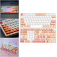 thumbnail image 1 of Uversal 141 PBT Cherry Sub ISO Enter Peach para 61 64 68 78 84 87 96 98 104 108 mecácos shamjiam Teclas de teclado, 1 of 9