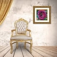 thumbnail image 3 of Boho Hue Studio 20x20 Gold Ornate Wood Framed with Double Matting Museum Art Print Titled - Peripheral Rose 1, 3 of 4