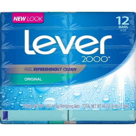 Lever 2000 Bar Soap Original 3.75OZ 12 Bars